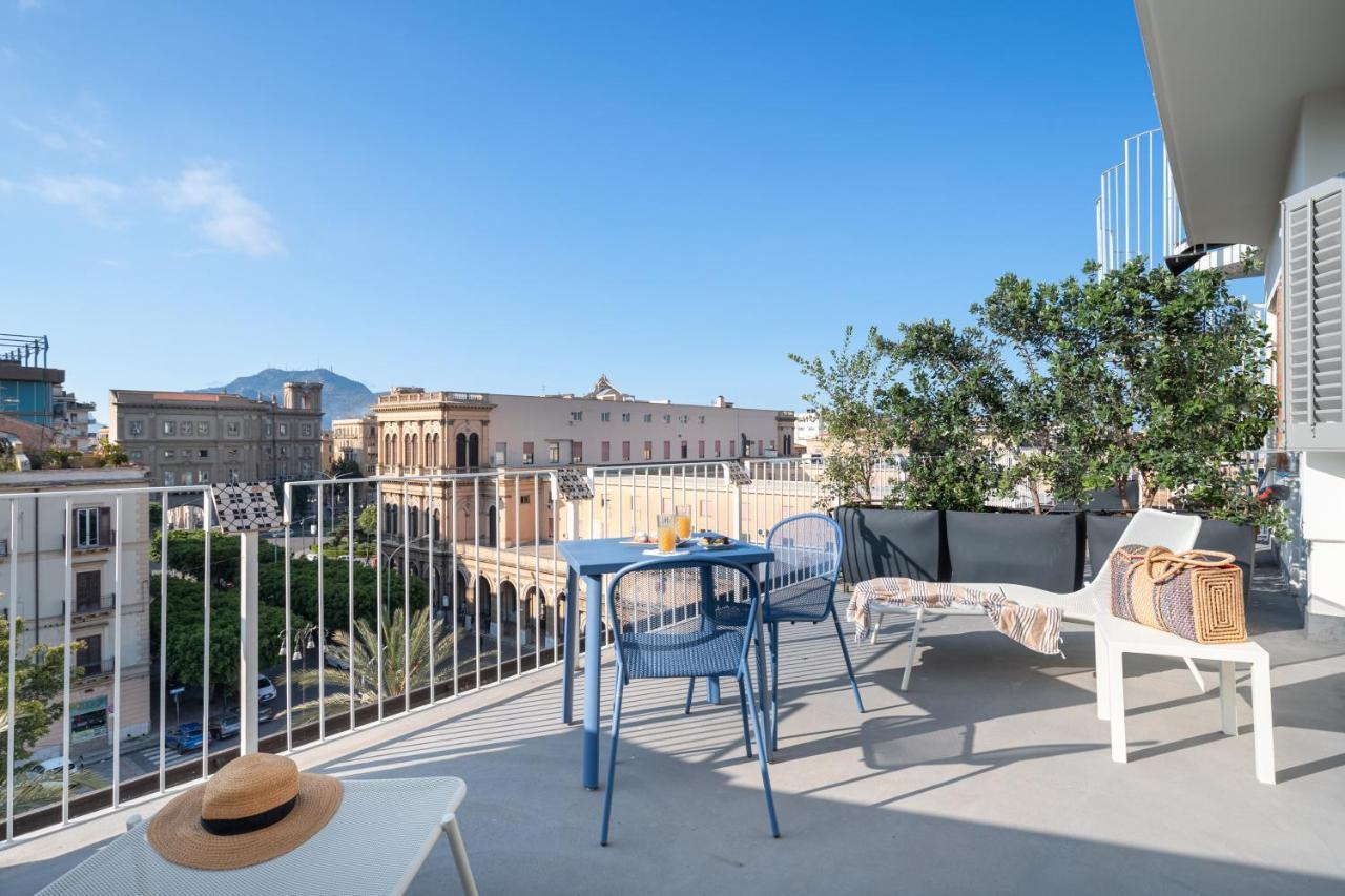 Attico 37 - Queen Room Con Terrazza Privata Palermo Buitenkant foto